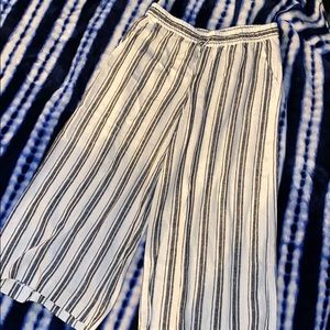 Linen Wide Leg Pants